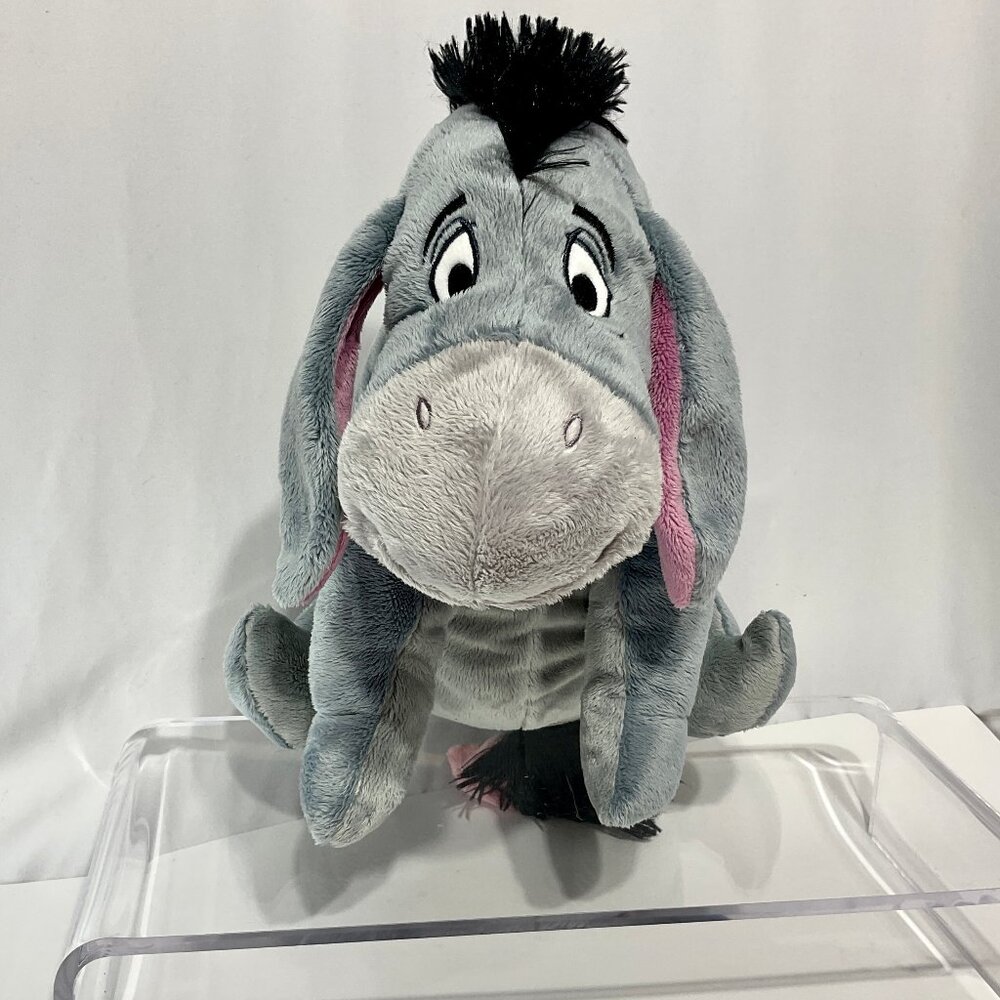 Eeyore Disney Stuffed Plush 16" Detachable Tail Winnie the Pooh